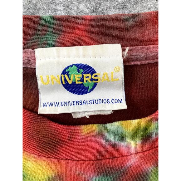 VTG Bob Marley Tie Dye Tshirt LRG Natural Music Reggae Jamaica Universal Studios - Picture 2 of 7